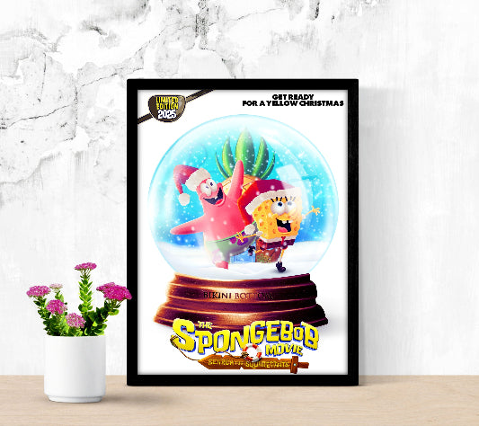 The Spongebob Movie Search For Squareparts framed poster