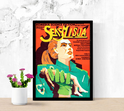 Seksmisja framed poster