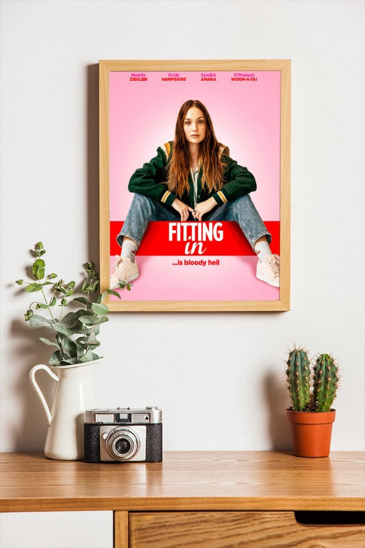 Fitting In - framed poster