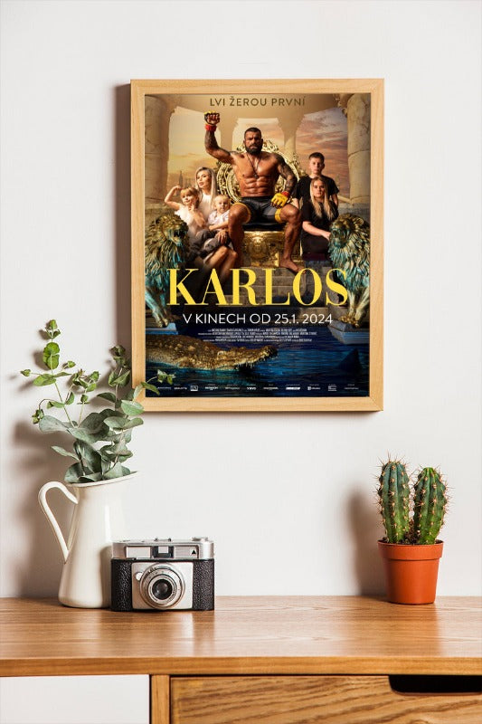 Karlos - framed poster