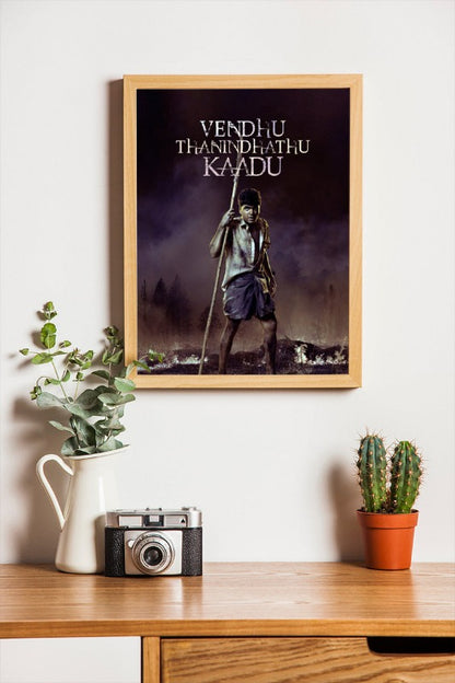 Vendhu Thanindhathu Kaadu - framed poster