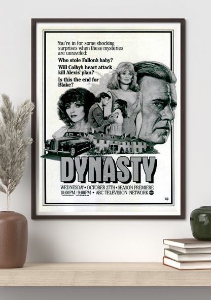 Dynasty framed poster