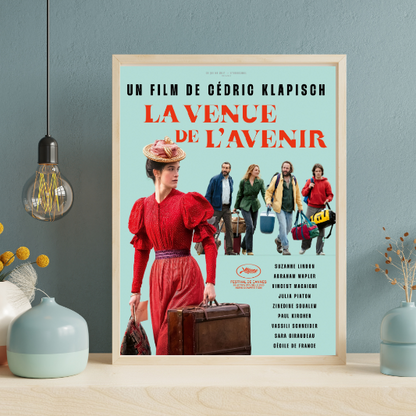 La venue de l'avenir framed poster