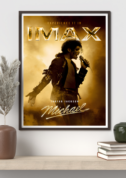 Michael framed poster