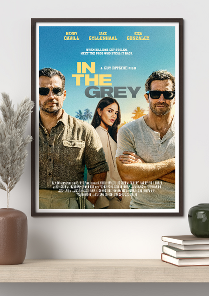 In The Grey framed poster