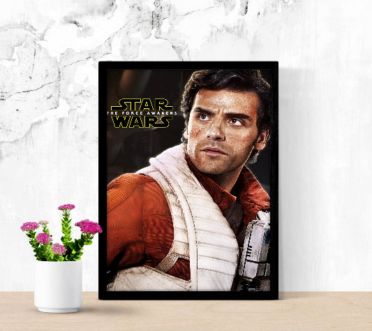Star Wars The Force Awakens framed poster