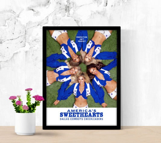 Americas Sweethearts Dallas Cowboy Cheerleaders - framed poster