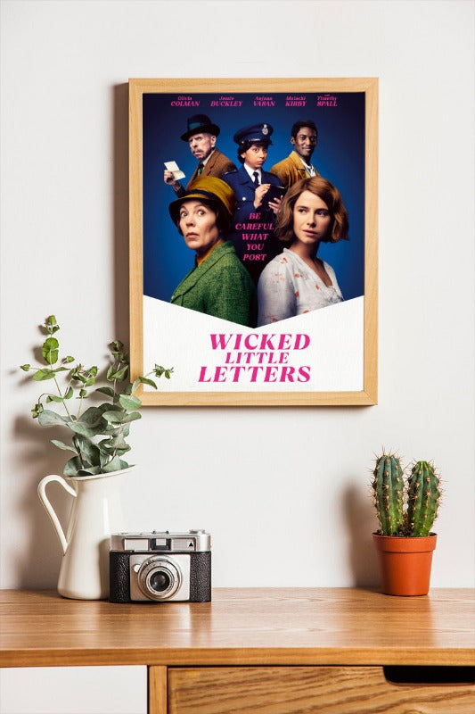 Wicked Little Letters - framed poster