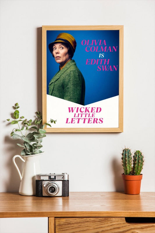 Wicked Little Letters - framed poster