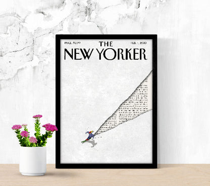 The New Yorker Feb 4 2013 framed poster