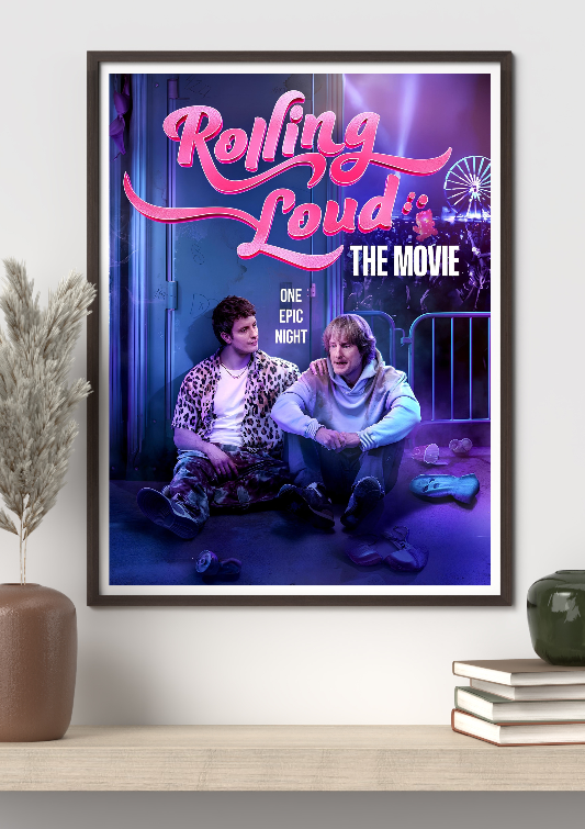 Rolling Loud framed paper