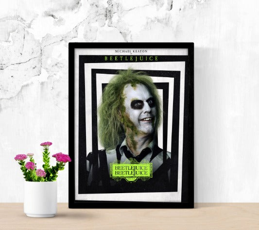 Beetlejuice Beetlejuice - framed poster