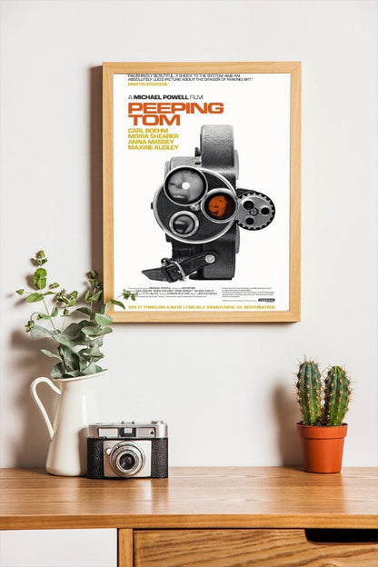 Peeping Tom - framed poster