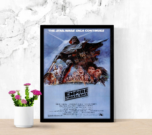Star Wars The Empire Strikes Back framed poster