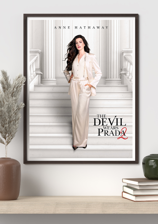 The Devil Wears Prada framed poster