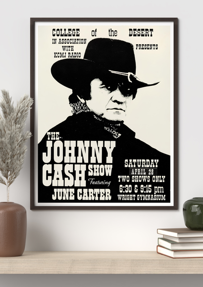 The Johnny Cash Show Featuring June Carter - paper poster