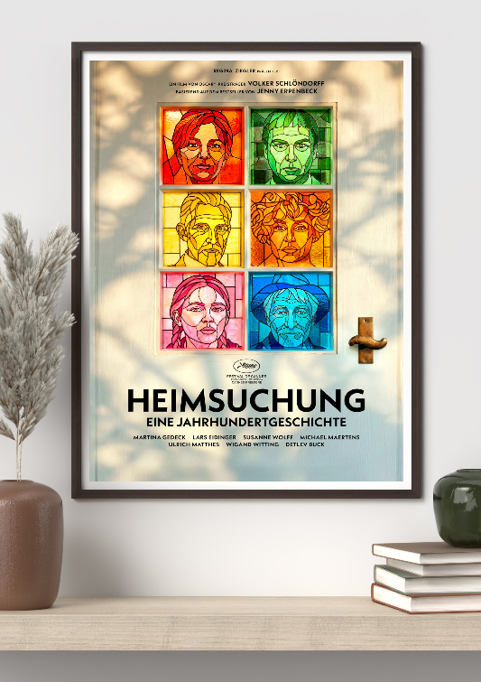 Heimsuchung framed poster