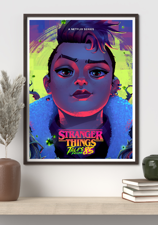 Stranger Things Tales From 85 framed poster