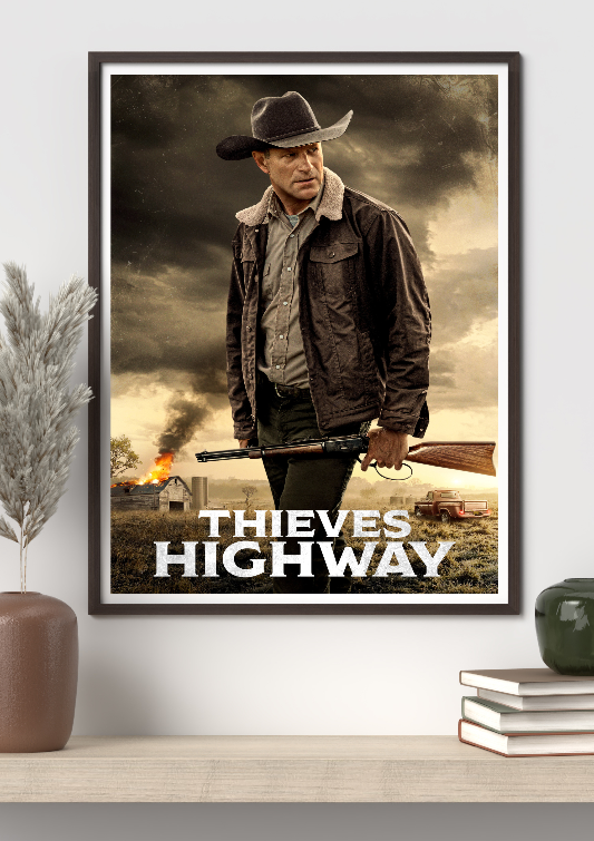 Thieves Highway framed poster