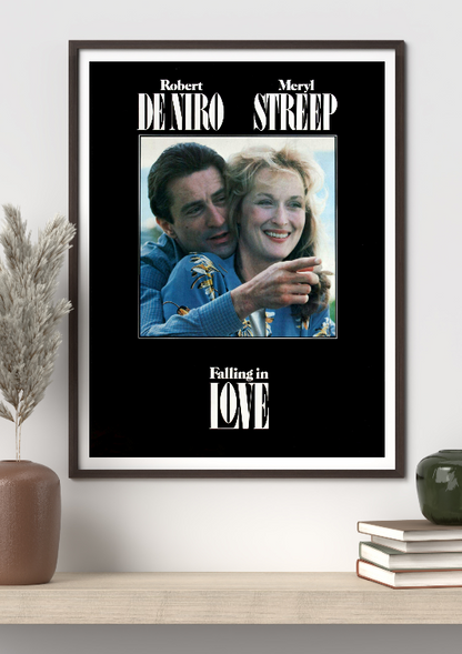 Falling in Love framed poster