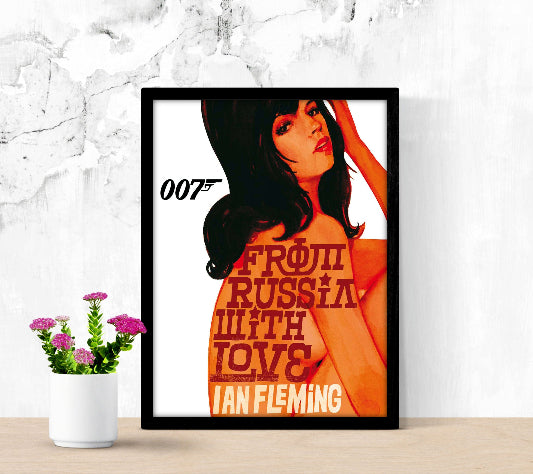 From Russia With Love framed poster