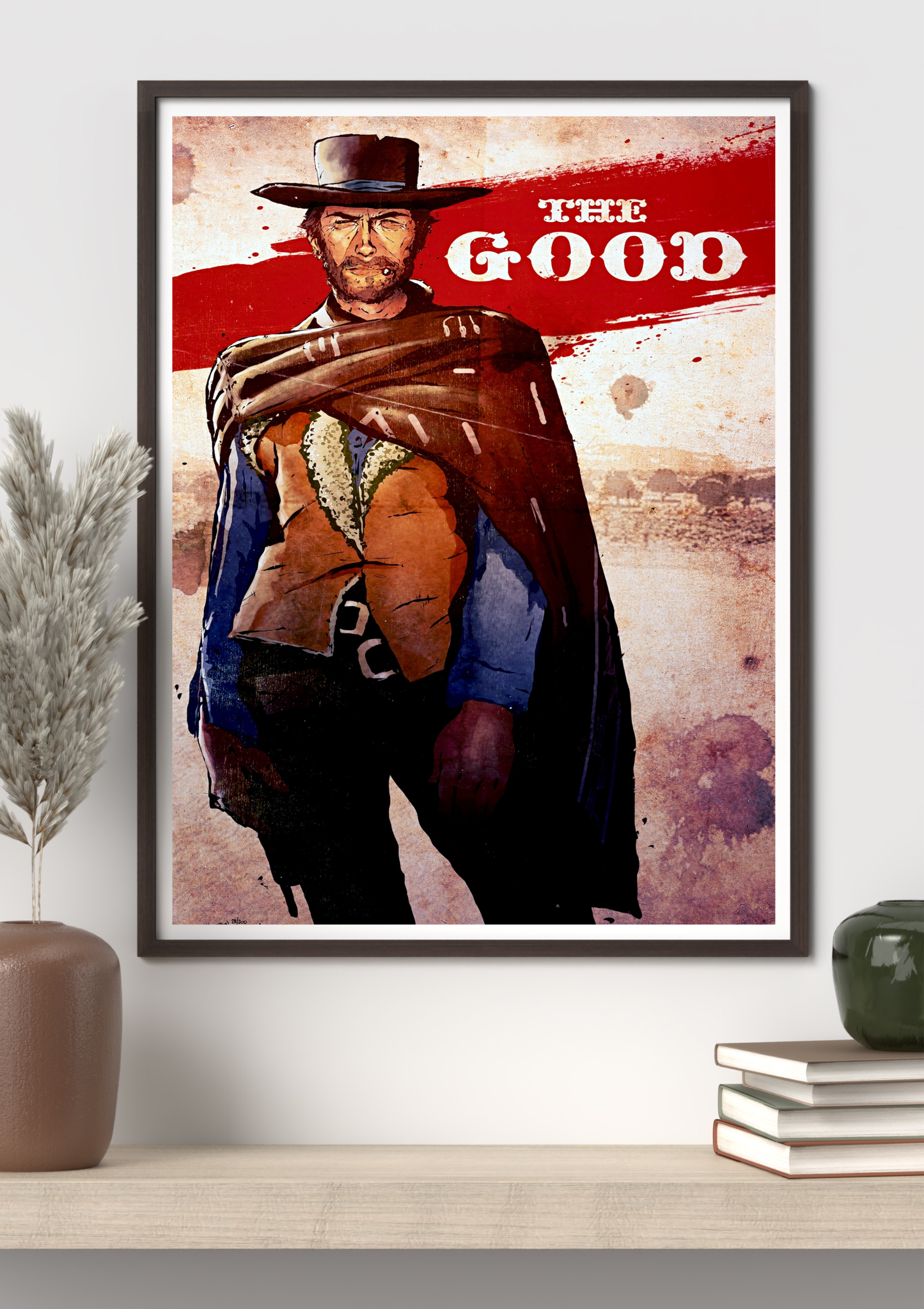 Clint Eastwood The Good - paper poster