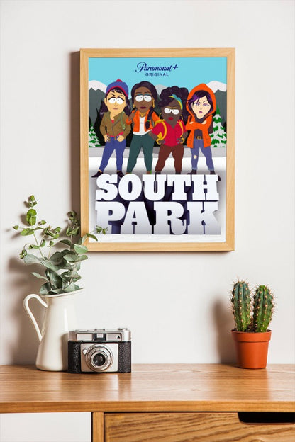 South Park Joining the Panderverse - framed poster