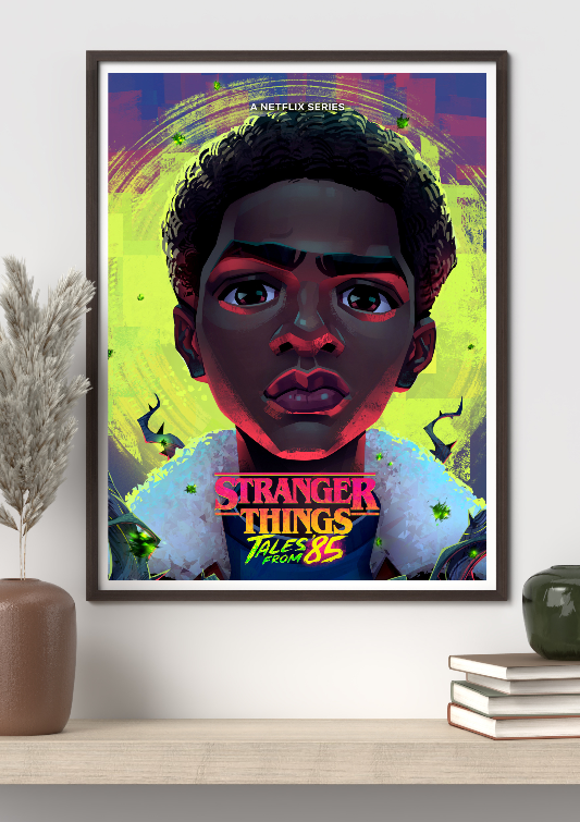 Stranger Things Tales From 85 framed poster