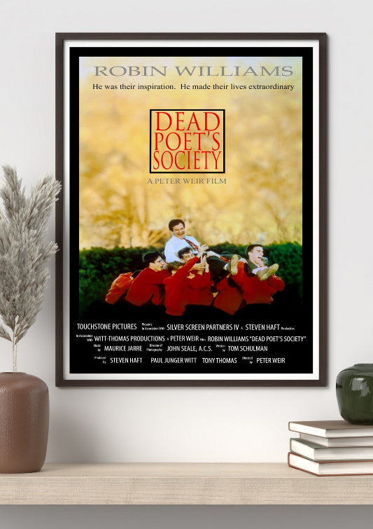 Dead Poets Society framed poster
