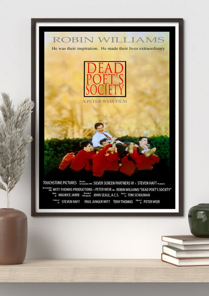 Dead Poets Society framed poster
