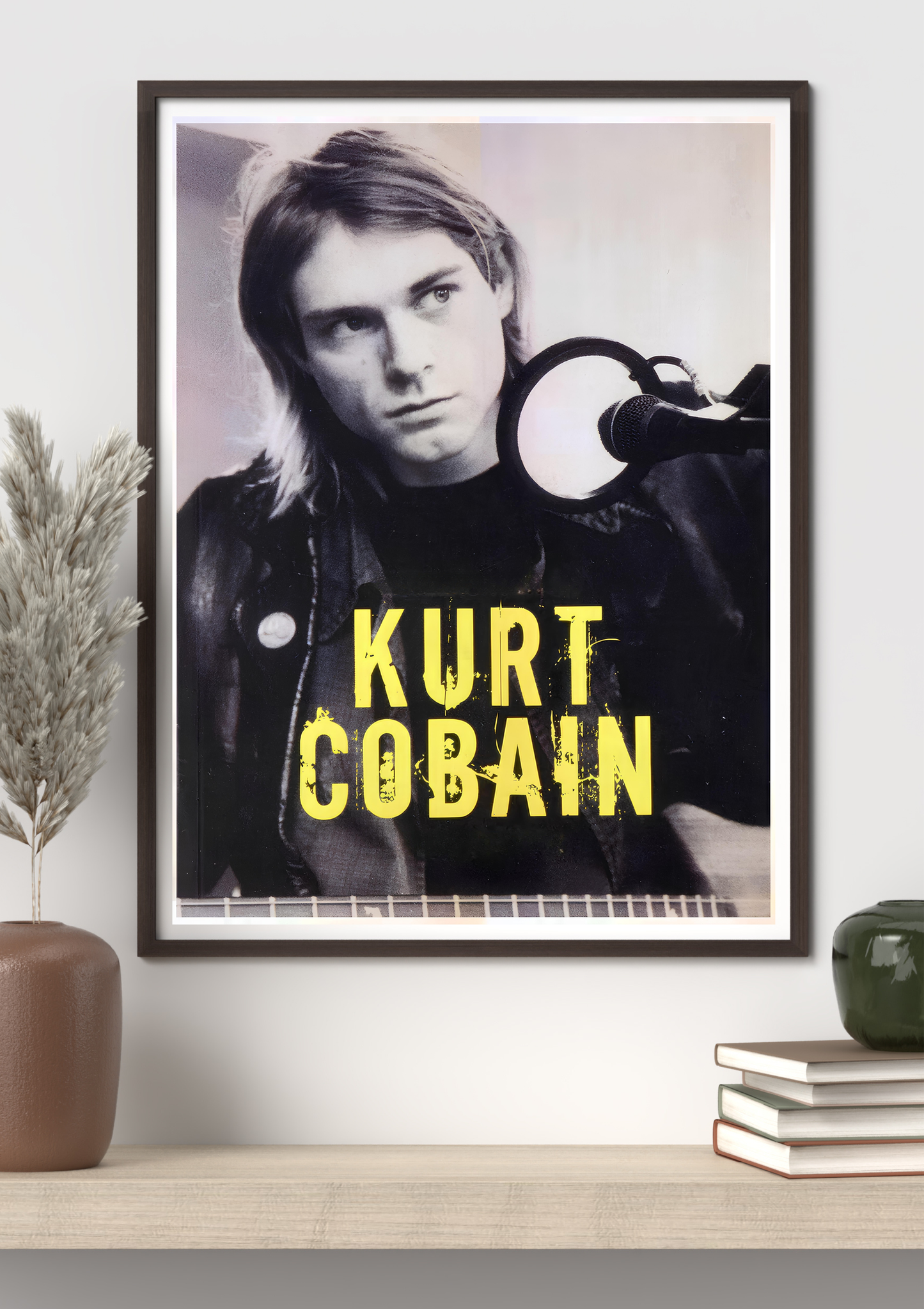 Kurt Cobain Wall Art - paper poster