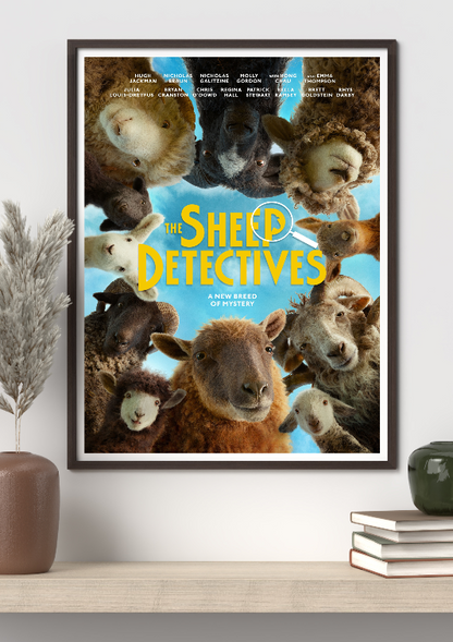 The Sheep Detectives framed poster