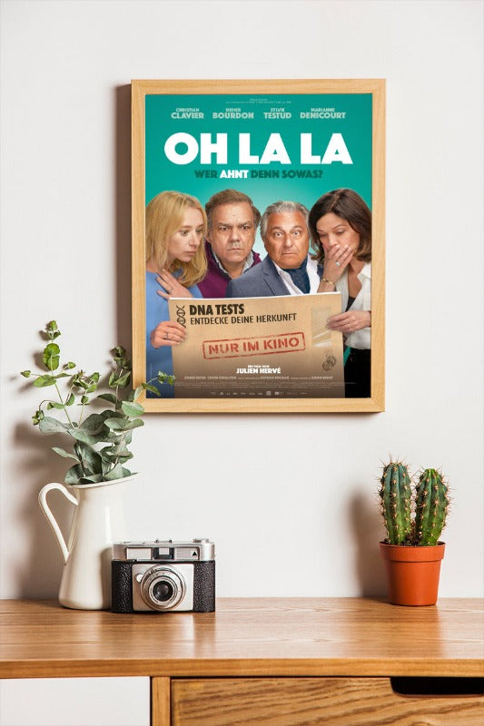 Oh La La - framed poster