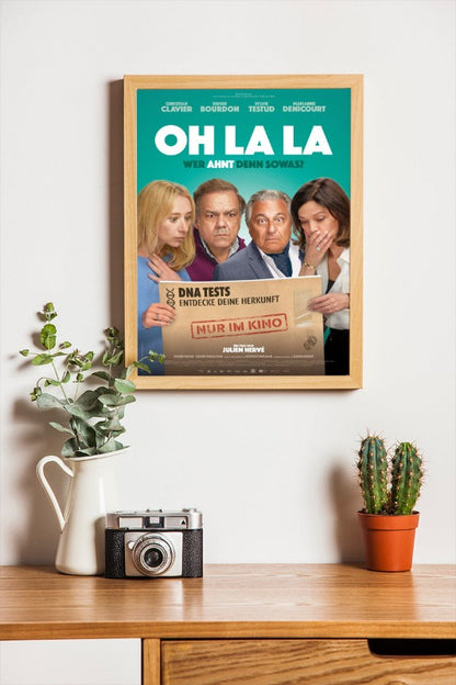 Oh La La - framed poster