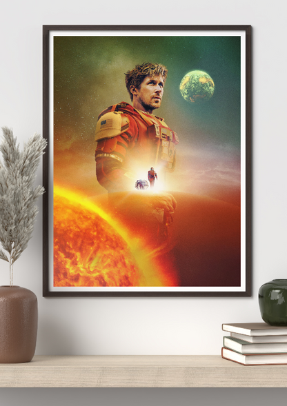 Project Hail Mary framed poster