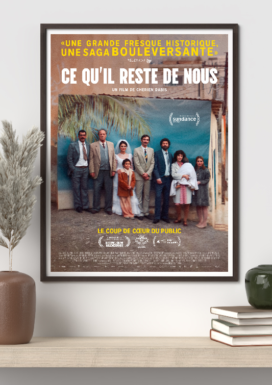 Ce qu'il reste de nous framed poster