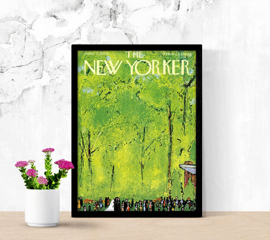The New Yorker June 7 1958 framed poster