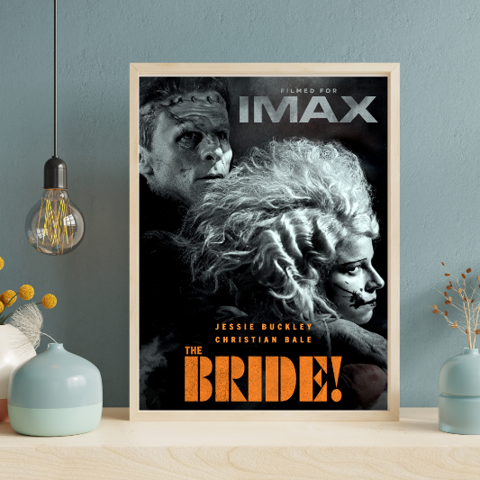 The Bride framed poster