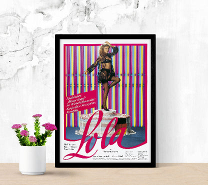 Lola framed poster