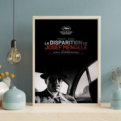 La disparition de Josef Mengele framed poster
