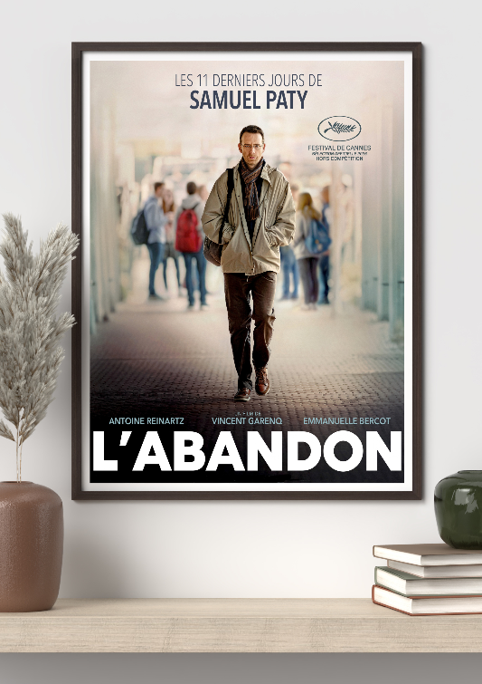 L'abandon framed poster