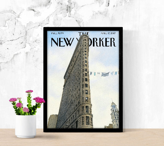The New Yorker April 17 2017 framed poster