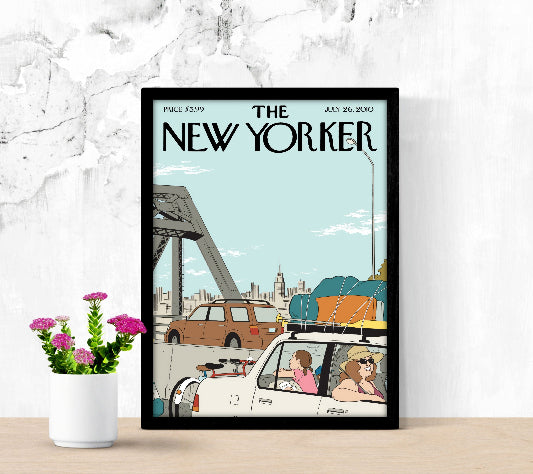 The New Yorker July 26 2010 framed poster