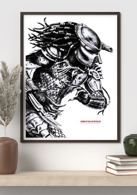 Predator framed poster
