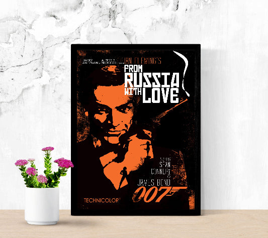 From Russia With Love framed poster