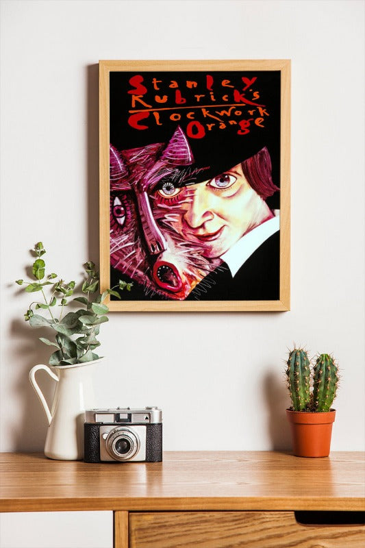 A Clockwork Orange - framed poster