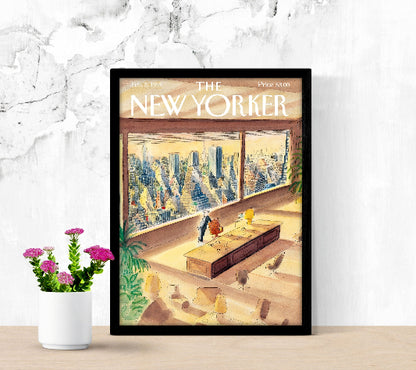 The New Yorker Feb 2 1998 framed poster