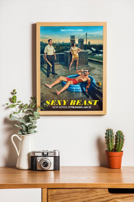 Sexy Beast - framed poster