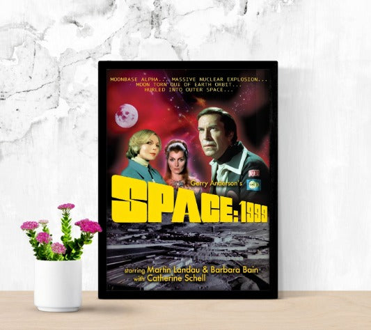 Space 1999 - framed poster