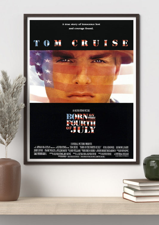 Born On The Fourth July framed poster